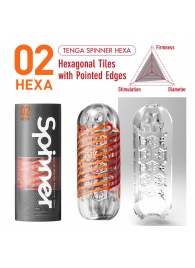 Мастурбатор SPINNER Hexa - Tenga - в Томске купить с доставкой