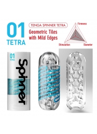 Мастурбатор SPINNER Tetra - Tenga - в Томске купить с доставкой