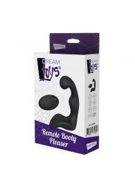 Черный вибромассажер простаты REMOTE BOOTY PLEASER - Dream Toys - в Томске купить с доставкой