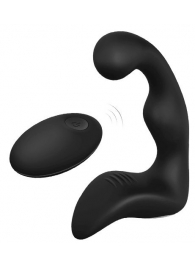 Черный вибромассажер простаты REMOTE BOOTY PLEASER - Dream Toys - в Томске купить с доставкой