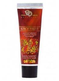 Интимный съедобный лубрикант JUICY FRUIT с ароматом фруктов - 30 мл. - БиоМед - купить с доставкой в Томске