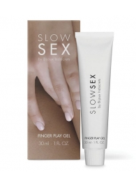 Гель для мастурбации с ароматом кокоса Slow Sex Finger Play Gel - 30 мл. - Bijoux Indiscrets - купить с доставкой в Томске