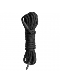 Черная веревка для бондажа Easytoys Bondage Rope - 5 м. - Easy toys - купить с доставкой в Томске