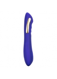 Фиолетовый вибратор с электростимуляцией Intimate E-Stimulator Petite Wand - 18,5 см. - California Exotic Novelties - купить с доставкой в Томске