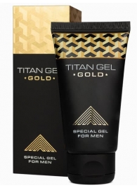 Гель для увеличения члена Titan Gel Gold Tantra - 50 мл. - Titan - купить с доставкой в Томске