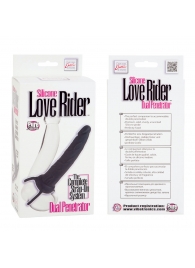 Насадка на пенис Silicone Love Rider Dual Penetrator для двойного проникновения - 14 см. - California Exotic Novelties - в Томске купить с доставкой