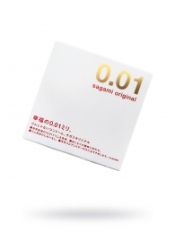 Супертонкий презерватив Sagami Original 0.01 - 1 шт. - Sagami - купить с доставкой в Томске