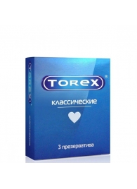 Гладкие презервативы Torex  Классические  - 3 шт. - Torex - купить с доставкой в Томске