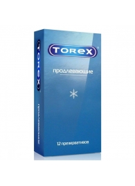 Презервативы Torex  Продлевающие  с пролонгирующим эффектом - 12 шт. - Torex - купить с доставкой в Томске