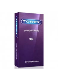 Презервативы Torex  Ультратонкие  - 12 шт. - Torex - купить с доставкой в Томске