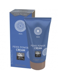 Возбуждающий крем для мужчин Penis Power Cream - 30 мл. - Shiatsu - купить с доставкой в Томске