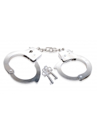 Металлические наручники Beginner s Metal Cuffs - Pipedream - купить с доставкой в Томске