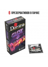 Ароматизированные презервативы DOMINO  Фруктовый слот  - 6 шт. - Domino - купить с доставкой в Томске