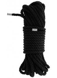 Черная веревка для бондажа BONDAGE ROPE - 10 м. - Dream Toys - купить с доставкой в Томске