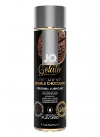 Лубрикант с ароматом шоколада JO GELATO DECADENT DOUBLE CHOCOLATE - 120 мл. - System JO - купить с доставкой в Томске