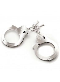 Металлические наручники Metal Handcuffs - Fifty Shades of Grey - купить с доставкой в Томске