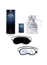 Набор из двух масок на глаза Soft Blindfold Twin Pack - Fifty Shades of Grey - купить с доставкой в Томске