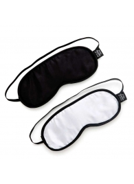 Набор из двух масок на глаза Soft Blindfold Twin Pack - Fifty Shades of Grey - купить с доставкой в Томске