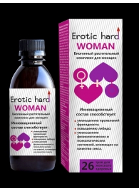 Женский биогенный концентрат для повышения либидо Erotic hard Woman - 250 мл. - Erotic Hard - купить с доставкой в Томске