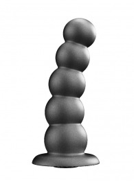 Черная насадка-плаг на харнесс PLATINUM 9 - 24 см. - LOVETOY (А-Полимер) - купить с доставкой в Томске