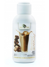 Интимный гель-смазка JUICY FRUIT с ароматом молочного шоколада - 100 мл. - БиоМед - купить с доставкой в Томске
