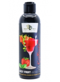 Интимный гель-смазка JUICY FRUIT с ароматом клубники - 200 мл. - БиоМед - купить с доставкой в Томске