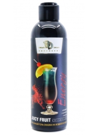 Интимный гель-смазка JUICY FRUIT с ароматом энергетика - 200 мл. - БиоМед - купить с доставкой в Томске