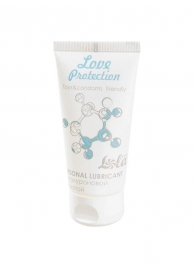 Увлажняющий лубрикант на водной основе Love Protection - 50 мл. - Lola Games - купить с доставкой в Томске