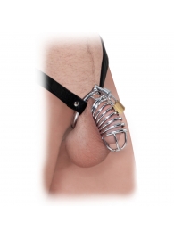 Кольцо верности Extreme Chastity Belt с фиксацией головки - Pipedream - купить с доставкой в Томске