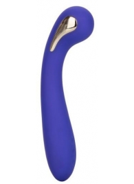 Фиолетовый вибромассажер с электростимуляцией Intimate Estim Petite G Wand - 19 см. - California Exotic Novelties - купить с доставкой в Томске