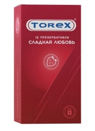 Презервативы Torex  Сладкая любовь  с ароматом клубники - 12 шт. - Torex - купить с доставкой в Томске