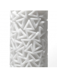 Белый 3D мастурбатор PILE - Tenga - в Томске купить с доставкой