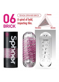 Мастурбатор SPINNER Brick - Tenga - в Томске купить с доставкой