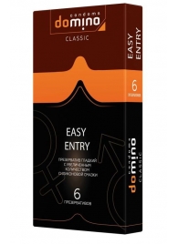 Презервативы с увеличенным количеством смазки DOMINO Easy Entry - 6 шт. - Domino - купить с доставкой в Томске