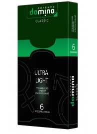 Супертонкие презервативы DOMINO Ultra Light - 6 шт. - Domino - купить с доставкой в Томске