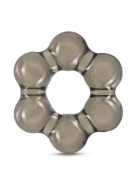Дымчатое эрекционное кольцо Stay Hard Thick Bead Cock Ring - Blush Novelties - в Томске купить с доставкой