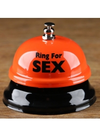 Настольный звонок RING FOR SEX - Сима-Ленд - купить с доставкой в Томске