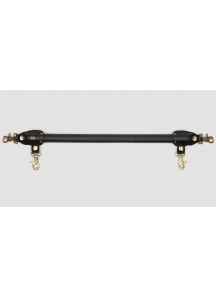 Черная распорка для ног Bound to You Faux Leather Spreader Bar - 50,8 см. - Fifty Shades of Grey - купить с доставкой в Томске