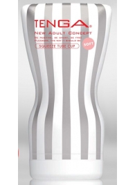 Мастурбатор TENGA Squeeze Tube Cup Soft - Tenga - в Томске купить с доставкой