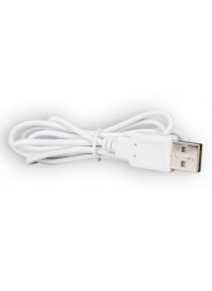 Белый магнитный кабель для зарядки Saisfyer USB Charging Cable - Satisfyer - купить с доставкой в Томске