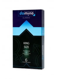 Презервативы увеличенного размера DOMINO Classic King size - 6 шт. - Domino - купить с доставкой в Томске