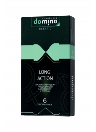Презервативы с пролонгирующим эффектом DOMINO Classic Long action - 6 шт. - Domino - купить с доставкой в Томске