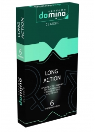 Презервативы с пролонгирующим эффектом DOMINO Classic Long action - 6 шт. - Domino - купить с доставкой в Томске