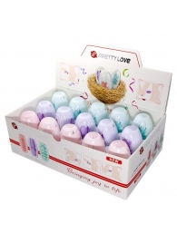 Набор из 15 мини-мастурбаторов Fantastic Egg Hard Boiled - Baile - в Томске купить с доставкой