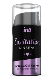 Женский возбуждающий интимный гель Excitation Ginseng - 15 мл. - INTT - купить с доставкой в Томске