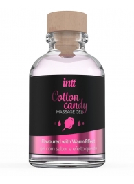 Массажный гель с согревающим эффектом Cotton Candy - 30 мл. - INTT - купить с доставкой в Томске