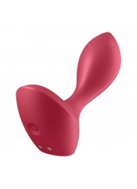 Красный вибромассажёр простаты Satisfyer Backdoor Lover - 14 см. - Satisfyer - в Томске купить с доставкой