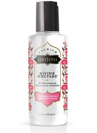 Гель-лубрикант на водной основе Divine Nectars Strawberry Dream с ароматом клубники - 150 мл. - Kama Sutra - купить с доставкой в Томске