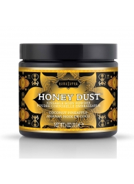 Пудра для тела Honey Dust Body Powder с ароматом кокоса и ананаса - 170 гр. - Kama Sutra - купить с доставкой в Томске