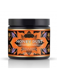 Пудра для тела Honey Dust Body Powder с ароматом манго - 170 гр. - Kama Sutra - купить с доставкой в Томске